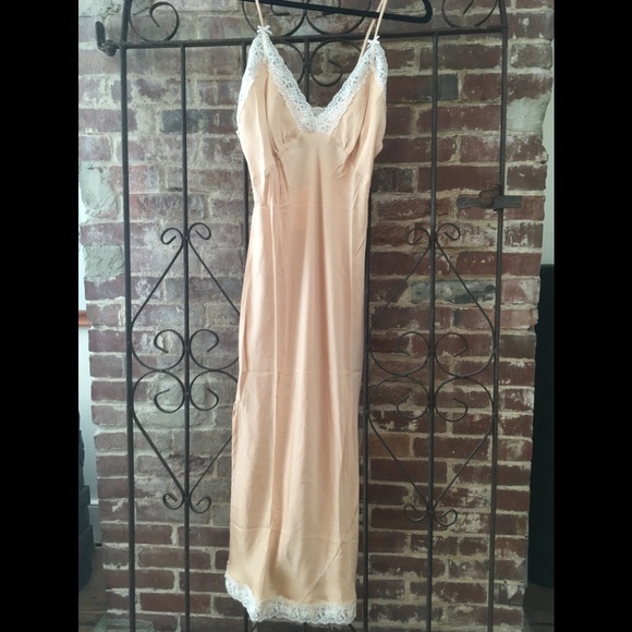 Spell Wild Love Silk Peach Slip Dress medium NWT - Picture 14 of 15